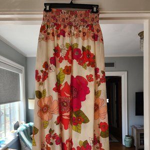 Floral Maxi Skirt sz sm